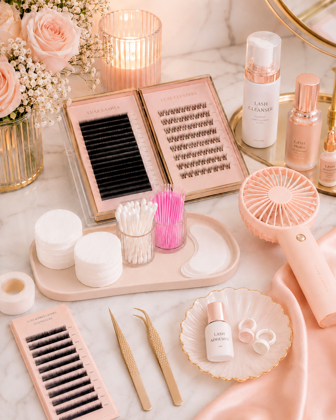Elegant DIY Lash Table